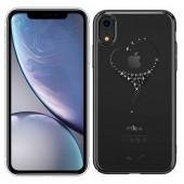 Чехол Kingxbar Diamond Series для iPhone XR Heart Чёрный