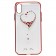 Чехол Kingxbar Diamond Series для iPhone XR Heart Red