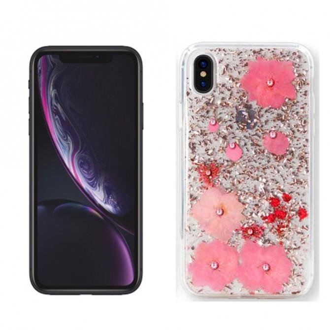 Чехол Cavaro Elegant Series для iPhone Xs Max Flower Pink