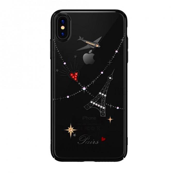 Чехол Cavaro Travel Series для iPhone Xs Max Paris Чёрный-1