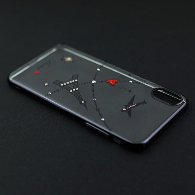 Чехол Cavaro Travel Series для iPhone Xs Max Paris Чёрный-2