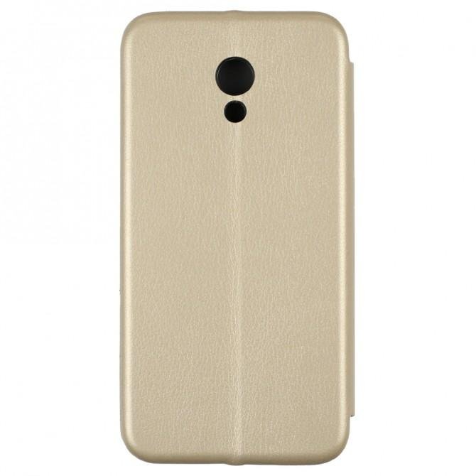 Чохол книжка U-Like Best для Meizu M5c Золотий-2