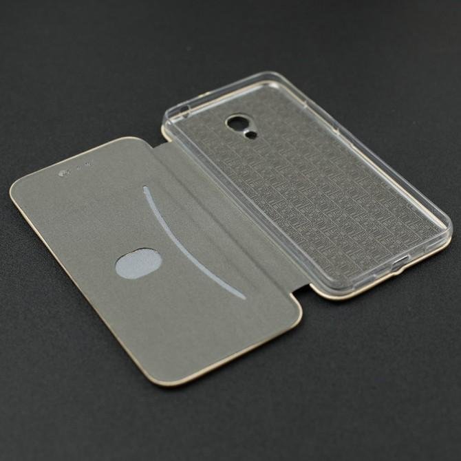 Чохол книжка U-Like Best для Meizu M5c Золотий-3