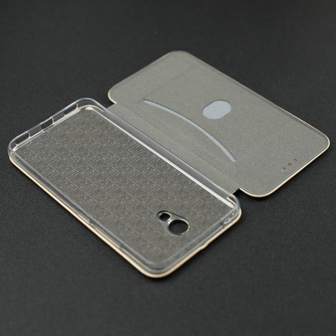 Чохол книжка U-Like Best для Meizu M5c Золотий-4