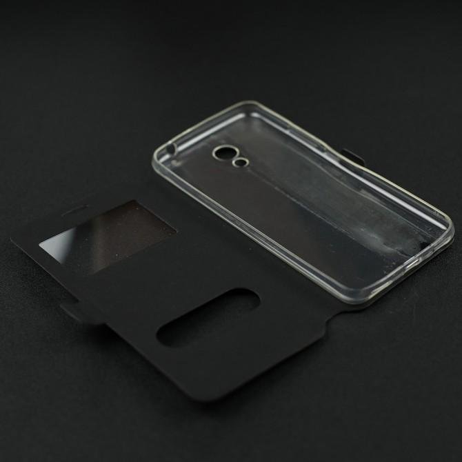 Чохол книжка U-Like Best для Meizu M5c Чорний-3