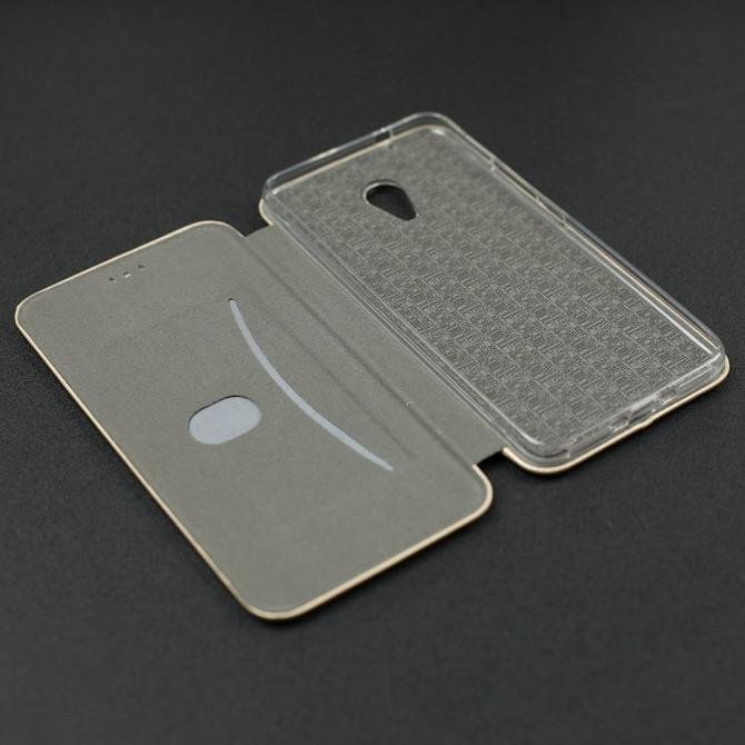 Чохол книжка U-Like Best для Meizu M5s Золотий-3