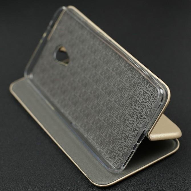 Чохол книжка U-Like Best для Meizu M5s Золотий-5