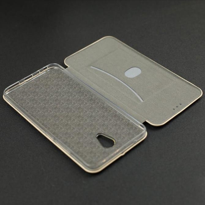 Чохол книжка U-Like Best для Meizu M5 Note Золотий-4