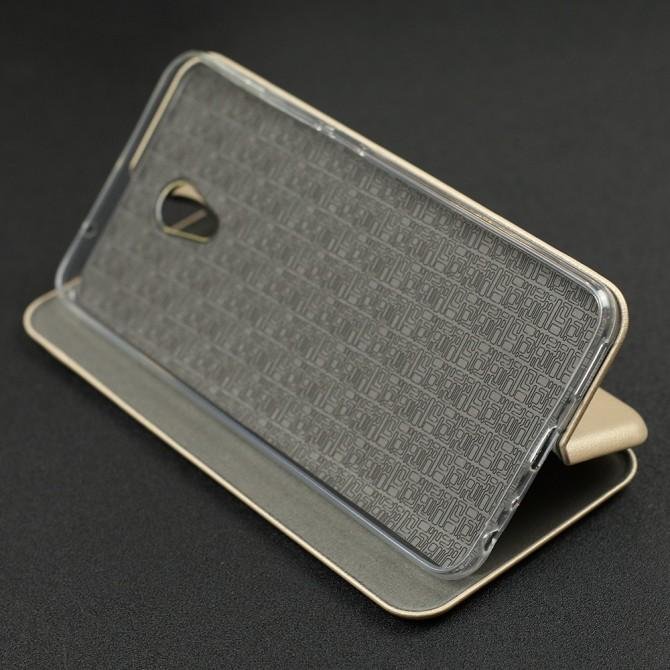 Чохол книжка U-Like Best для Meizu M5 Note Золотий-5