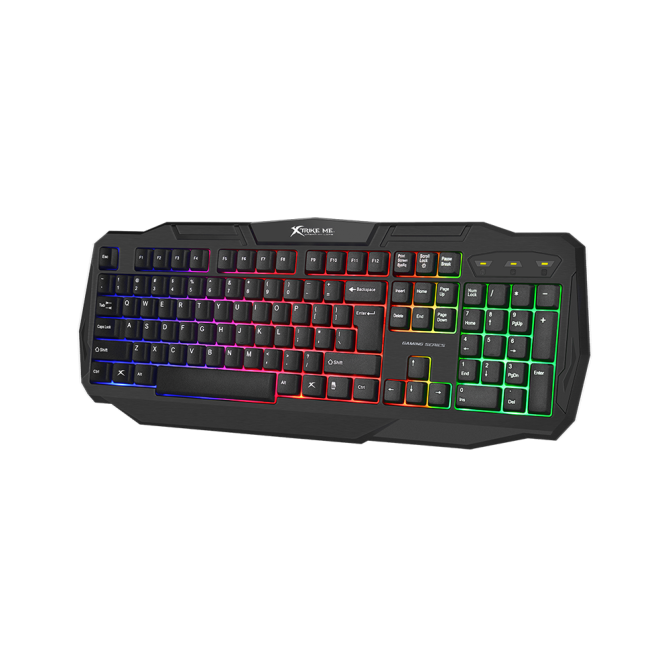 Клавіатура XTRIKE ME KB-302 USB Wired Black
