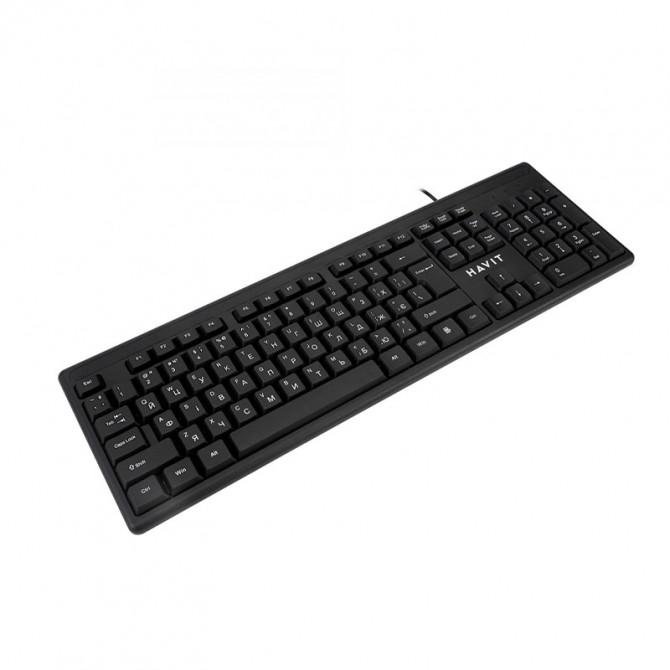 Клавиатура Havit HV-KB2001, Wired USB, black-1