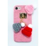 Чохол накладка Jane Beanies series для iPhone 6/6s Рожевий