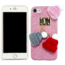 Чохол накладка Jane Beanies series для iPhone 7/8 Рожевий