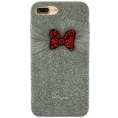 Чехол накладка Jane Butterfly series для iPhone 7/8 Plus Серый