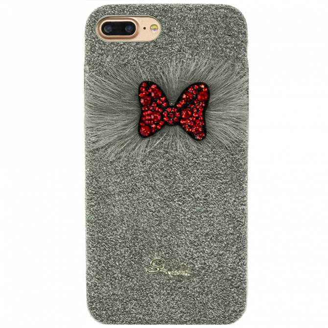 Чехол накладка Jane Butterfly series для iPhone 7/8 Plus Серый-2