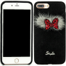 Чехол накладка Jane Butterfly series для iPhone 7/8 Plus Черный