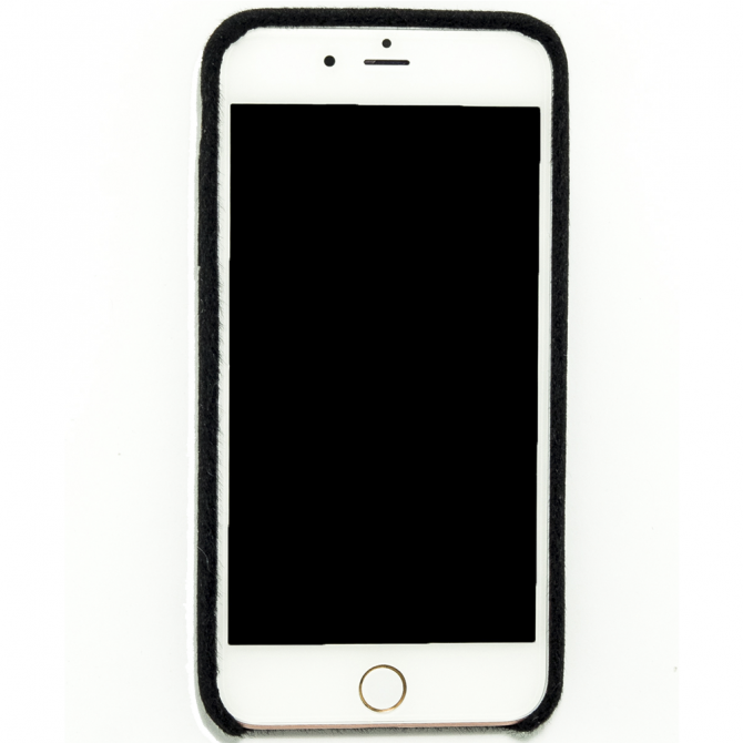 Чехол накладка Jane Butterfly series для iPhone 7/8 Plus Черный-1