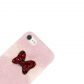 Чехол накладка Jane Butterfly series для iPhone 7/8 Розовый