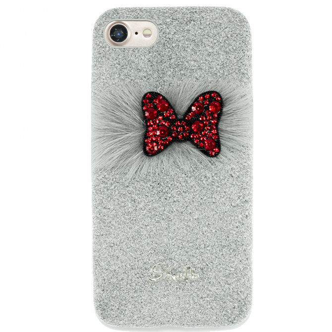 Чохол накладка Jane Метелик series для iPhone 7/8 Сірий-2