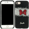 Чехол накладка Jane Butterfly series для iPhone 7/8 Черный