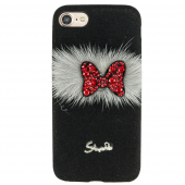 Чехол накладка Jane Butterfly series для iPhone 7/8 Черный