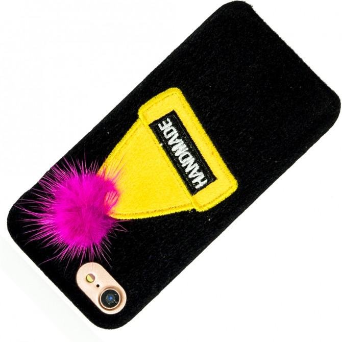 Чехол накладка Jane Winter series для iPhone 6/6s Черный-2