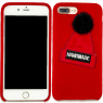 Чехол накладка Jane Winter series для iPhone 7/8 Plus Красный