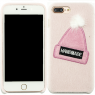 Чехол накладка Jane Winter series для iPhone 7/8 Plus Розовый