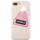 Чехол накладка Jane Winter series для iPhone 7/8 Plus Розовый