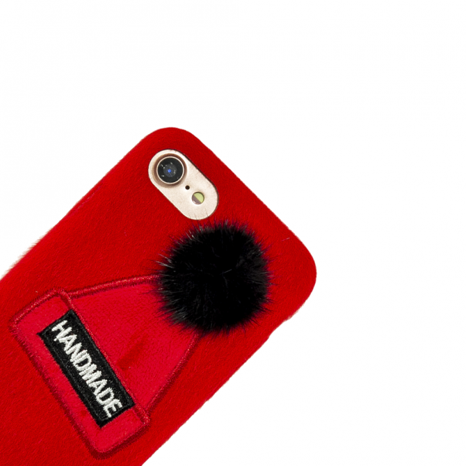 Чохол накладка Jane Winter series для iPhone 7/8 Червоний-3