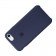 Чохол накладка Apple Silicone case для iPhone 7- Полуночний синій