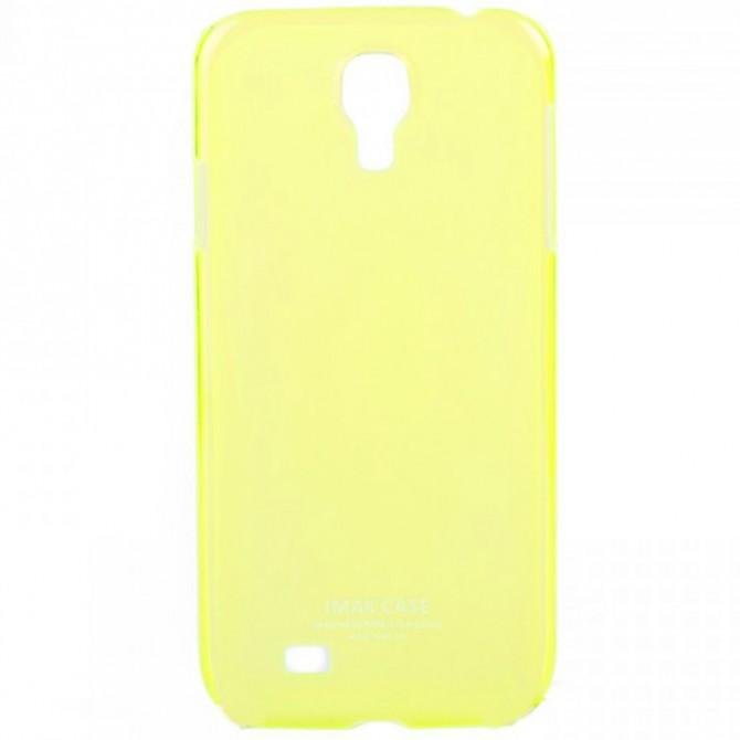 Чехол накладка PC Ultra Slim для Samsung I9500 Yellow-1