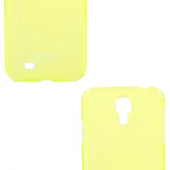 Чехол накладка PC Ultra Slim для Samsung I9500 Yellow-2