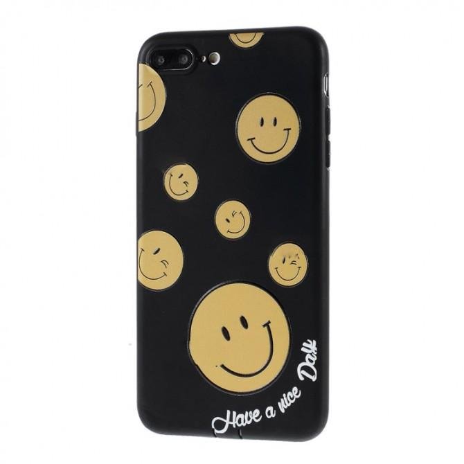 Чехол накладка i-Smile Bowknot pattern series case TPU для iPhone 7 Чёрный