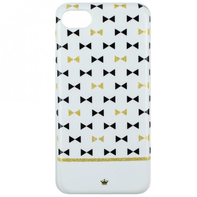 Чохол накладка i-Smile Bowknot pattern series case TPU для iPhone 7 Білий-1