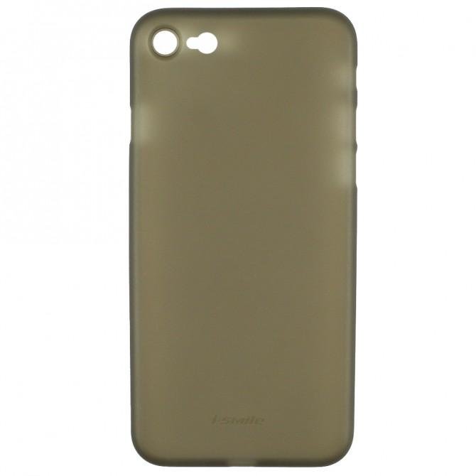 Чехол накладка i-Smile Neon series case PP для iPhone 7 Чёрный-1