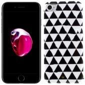 Чехол накладка i-Smile Triangle pattern series case TPU для iPhone 7 White