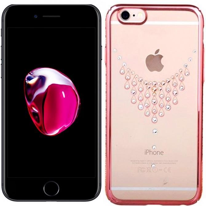 Чехол Kingxbar Diamond Series для iPhone 7/8 Necklace Rose Gold