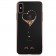 Чохол Kingxbar Diamond Series для iPhone X Heart Рожеве Золото