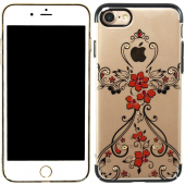 Чохол Kingxbar Elegant Series для iPhone 7/8 Flower dress Чорний Чохол Kingxbar Elegant Series для iPhone 7/8 Flower dress Чорний