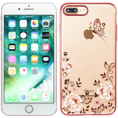 Чехол Kingxbar Flora Series для iPhone 7 Plus/8 Plus Flower Red Чехол Kingxbar Flora Series для iPhone 7 Plus/8 Plus Flower Red