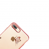 Чехол Kingxbar Flora Series для iPhone 7 Plus/8 Plus Flower Red Чехол Kingxbar Flora Series для iPhone 7 Plus/8 Plus Flower Red