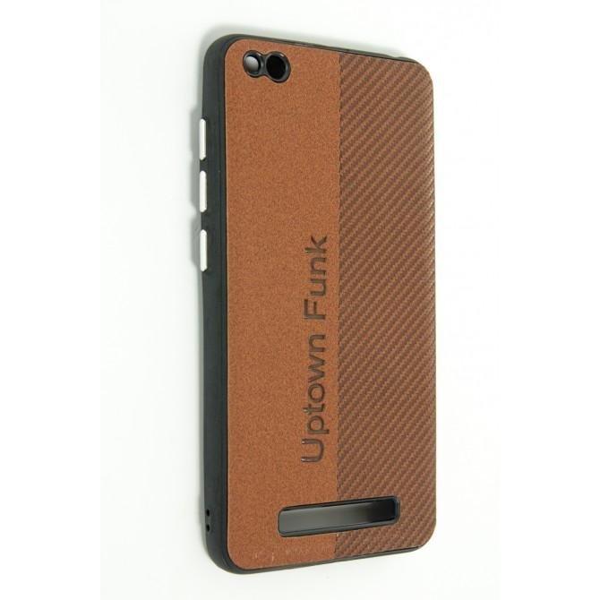 Чехол накладка Monoton для Xiaomi Redmi 4A Brown-3