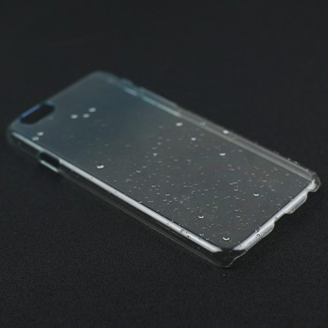Чехол накладка PC для iPhone 6 капли дождя перелив-2