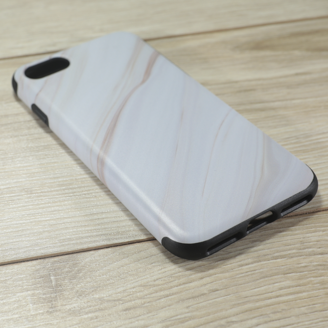 Чехол накладка Rock Origin Series (Grained) для IPhone 7 TPU - Sandalwood-2