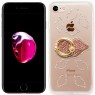 Чехол-накладка Younicou Diamonds with Ring Holder для iPhone 6/6s Поцелуй