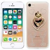 Чехол-накладка Younicou Diamonds with Ring Holder для iPhone 6/6s Сердце