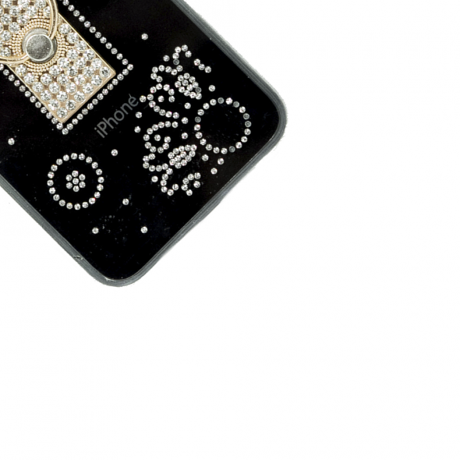 Чехол-накладка Younicou Diamonds with Ring Holder для iPhone X Парфюм-3