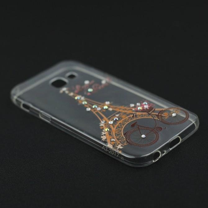 Чехол-накладка Younicou Fantasy with Diamonds для Samsung A320 Париж-3