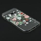 Чехол-накладка Younicou Fantasy with Diamonds для Samsung A520 Зимний букет